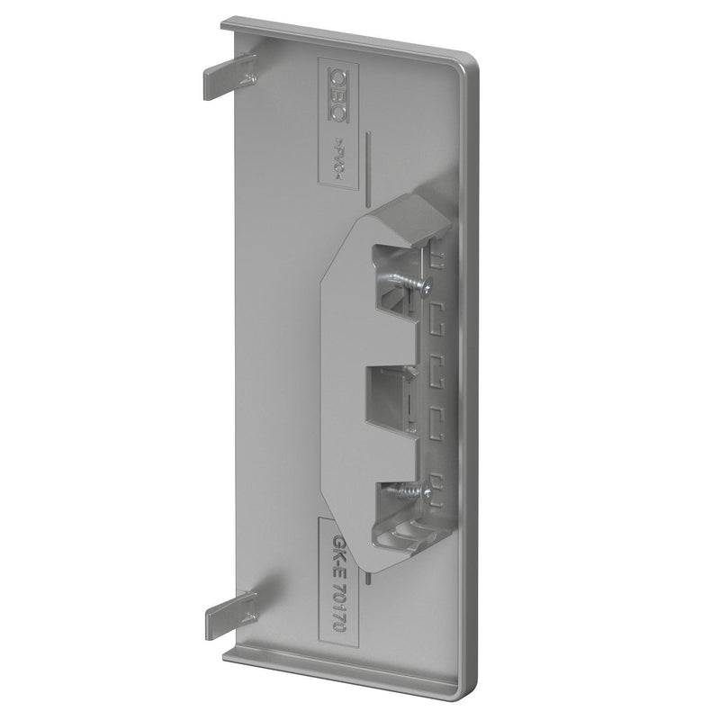 OBO Bettermann - Endstück für Geräteeinbaukanal Endstück GK-E70170WA 70x170mm, PC/ABS