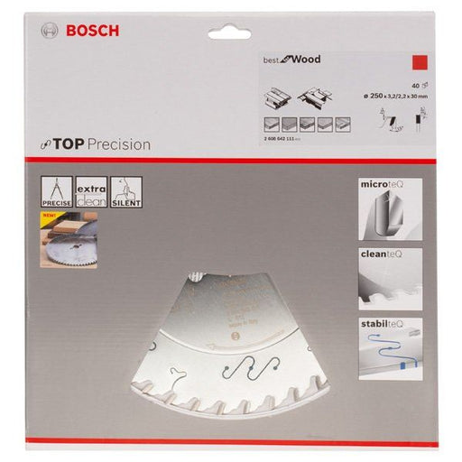 Bosch - Kreissägeblatt Top 2608642111 Precision Best for