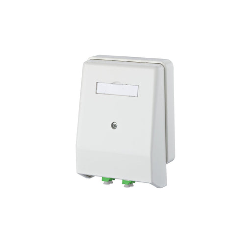Metz Connect - Kommunikationsanschlussdose LWL OpDAT 4 AP 2xLC-D APC OS2 1501127602-E