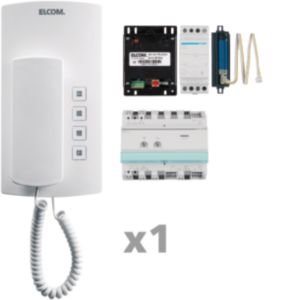 Elcom - Türsprech-Set Audio-Kit i2-Bus AKB-01i2-BusKit 1Tln. BHT-200