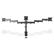 DIGITUS - Halterung für Audio-/Videosysteme Dreifach Monitor Ständer DA-90362 sw