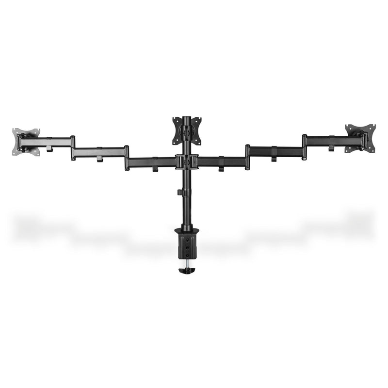 DIGITUS - Halterung für Audio-/Videosysteme Dreifach Monitor Ständer DA-90362 sw