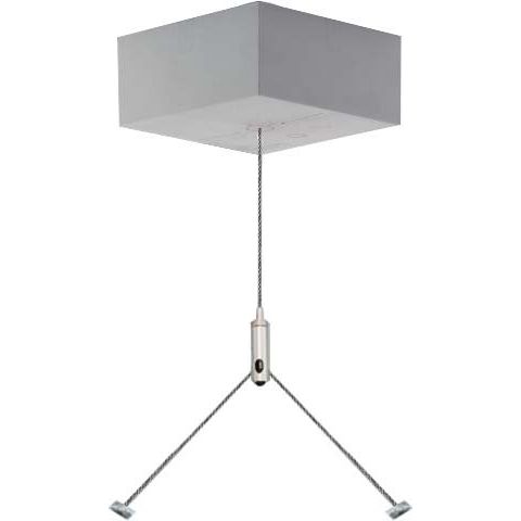 Ridi-Leuchten - Mechanisches Zubehör/Ersatzteile für Leuchten Seilpendelbefestigung ZSPT2ZE190SI m.Bald.L 1,5m,1St,si − 1 Stü
