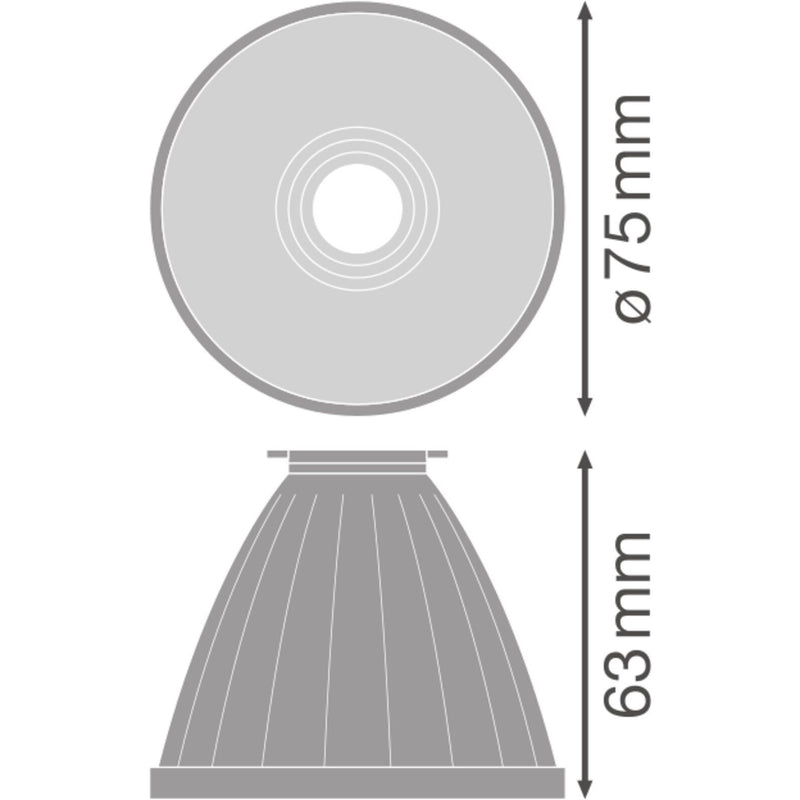 Ledvance - Lichttechnisches Zubehör/Ersatzteile für Leuchten Reflektor D85 TRACKSPREFLECTORD85f flood