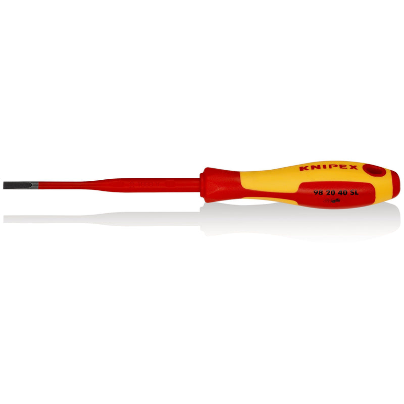 Knipex - Schlitz-Schraubendreher Schraubendreher Slim 98 20 40 SL f.Schlitzschr. 202mm