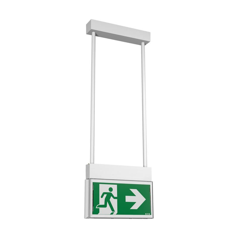Ceag Notlichtsysteme - Mechanisches Zubehör/Ersatzteile für Leuchten Pendelabhängung 1,5m FTECCC-TSK-150-S silber