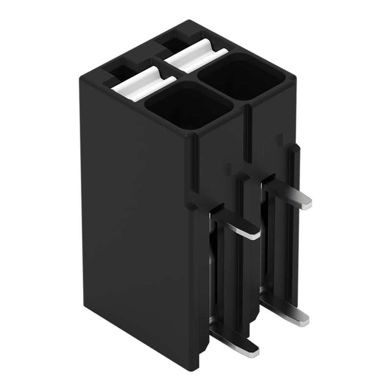 WAGO - Leiterplattenklemme THR-Leiterplattenklemme 2086-1202/997-604 Drücker,1,5mm²,sw − 3735 Stück