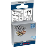 Bosch - Rotierende Drahtbürste PRO Stainless Steel clean 2608622119 Scheibenbürste
