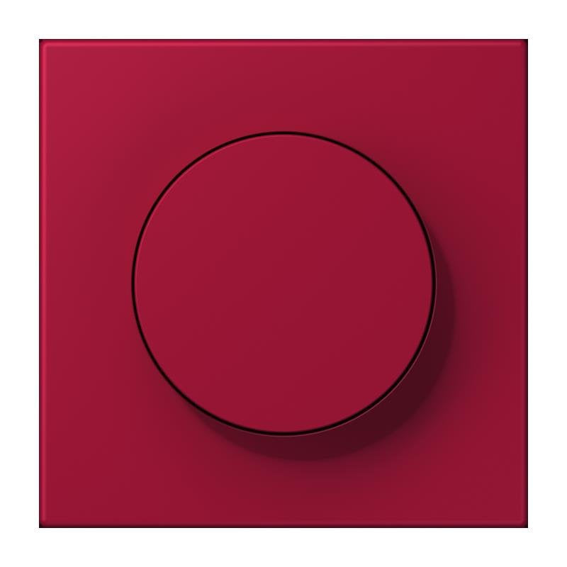 Jung - Abdeckung/Bedienelement für Installationsschalterprogramme Abdeckung mit Drehknopf LC 1740 229 rouge carmin