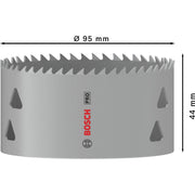 Bosch - Lochsäge PRO Multi Material 2608901532 Lochsäge 95 mm mit
