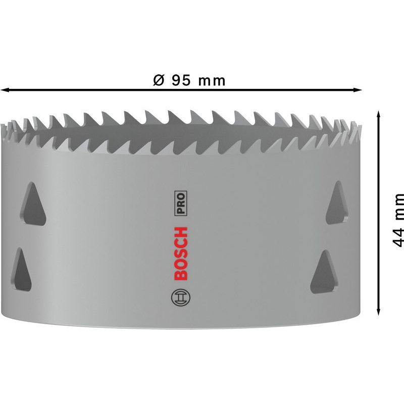 Bosch - Lochsäge PRO Multi Material 2608901532 Lochsäge 95 mm mit