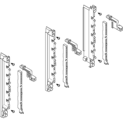 ABN - Verteilerfeld für Installationsverteiler Sammelschienen-Modul MTS22505 tief 2FB/2RE