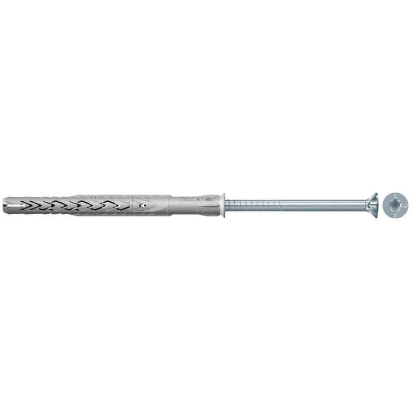 Fischer Deutschl - Allzweckdübel Langschaftdübel SXRL10X160TKNV(VE4) SXRL 10x160 T K (4) − 5 Packung