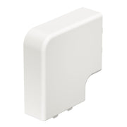 OBO Bettermann - Flachwinkel für Leitungführungskanal Flachwinkelhaube WDK HF20050RW 20x50mm − 4 Stück