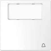 Merten - Abdeckung/Bedienelement für Installationsschalterprogramme Wippe lotosws MEG3365-6035 Kennzeichng.Klingel
