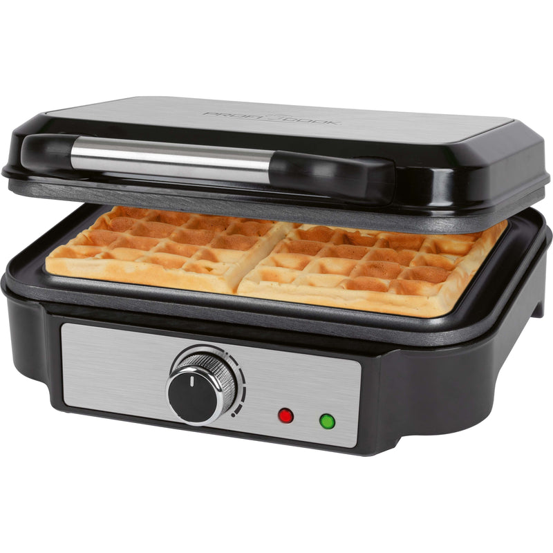 PROFICOOK - Waffelautomat PC-WA 1240 inox Brüsseler, 2-fach − 2 Stück