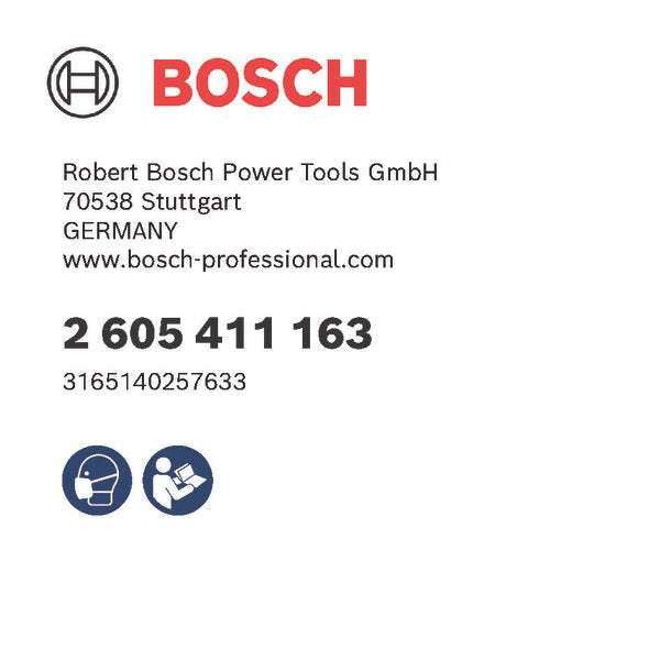 Bosch - Zubehör/Ersatzteile für Bodenpflege Vliesfilterbeutel, passend 2605411163 zu: GAS 50/50 M
