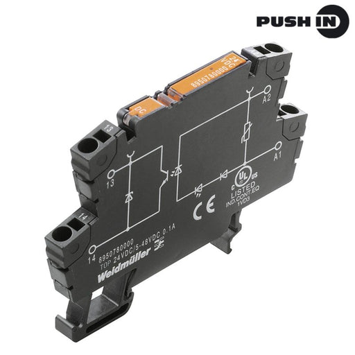 Weidmüller - Optokoppler Halbleiterrelais 110V TOP 110VD#8950800000 5-48V DC  − 10 Stück