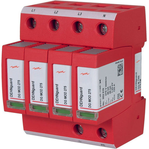 DEHN - Überspannungsableiter für Energietechnik/Stromversorgung ÜS-Ableiter DEHNguard DG M TNS 275 FM 230/400V,IP20,Typ2