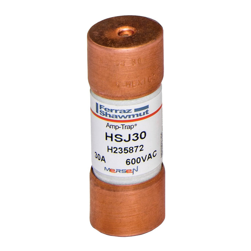 Mersen - Zylindrische Sicherung Sicherungseinsatz Class J HSJ30 30A Class J HS Fuse − 10 Stück