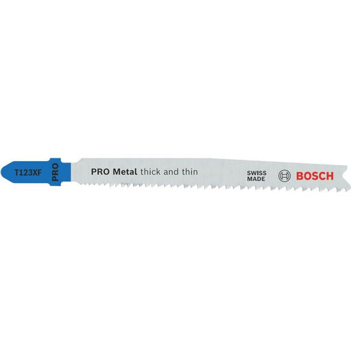 Bosch - Stichsägeblatt PRO Metal thick and thin 2608638700 T123XF