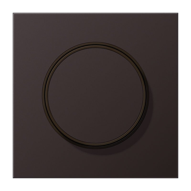 Jung - Abdeckung/Bedienelement für Installationsschalterprogramme Abdeckung für Drehdimmer AL 1740 D Aluminium lackiert