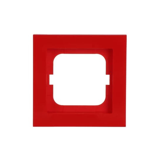 Busch-Jaeger - Abdeckrahmen Rahmen 1-fach 1721-287 rot − 1 Stück by Busch-Jaeger
