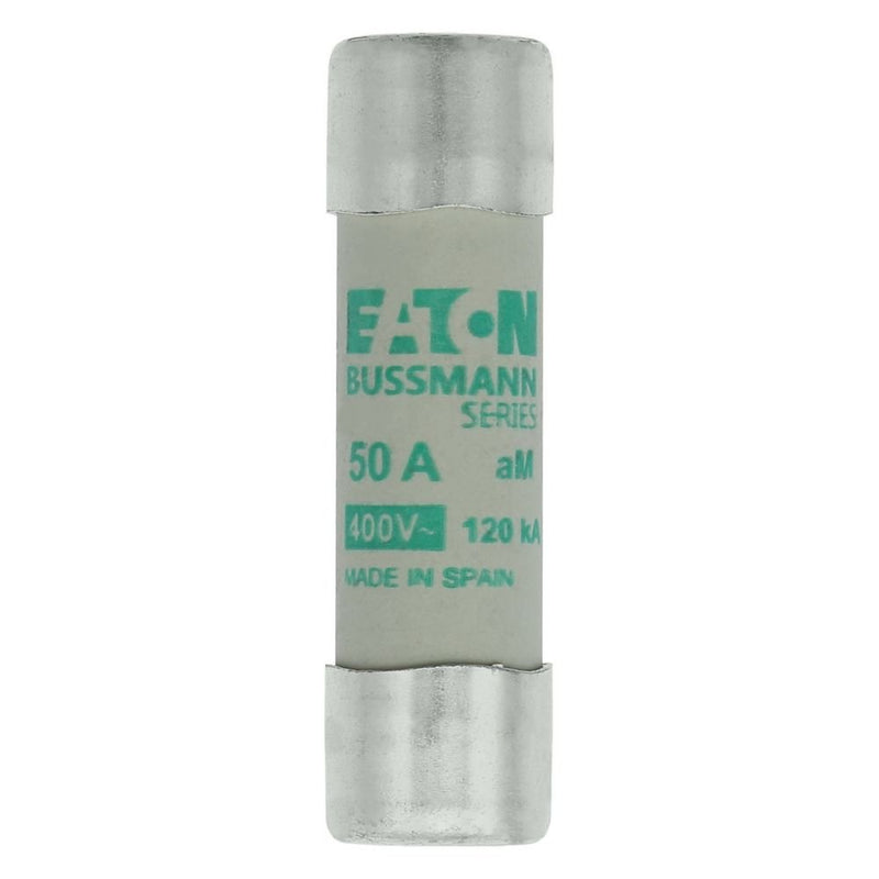 Eaton - Zylindrische Sicherung Sicherungseinsatz Nieders. CYLINDRICA#C14M50 50A AC 400V 120kA − 10 Stück