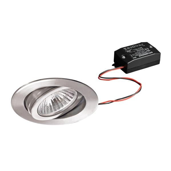 Brumberg Leuchten - Downlight/Strahler/Flutlicht LED-Einbaustrahler 230V 38147223 3000K edelstahl