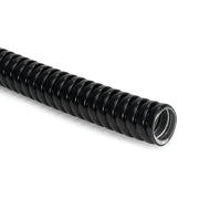 HellermannTyton - Metall-Schutzschlauch Metallschlauch NCS20-GS/PA6-BK (10) schwarz 10m − 10 Meter