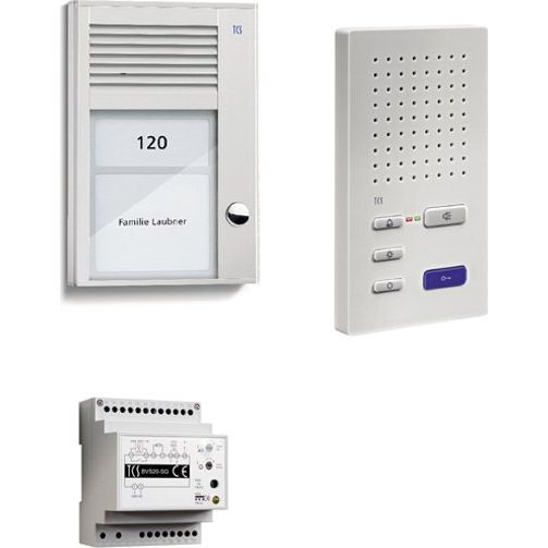 TCS Tür Control - Türsprech-Set Paketlösung PSC2210-0000 1 Taste AP, Freispr. − 1 Stück