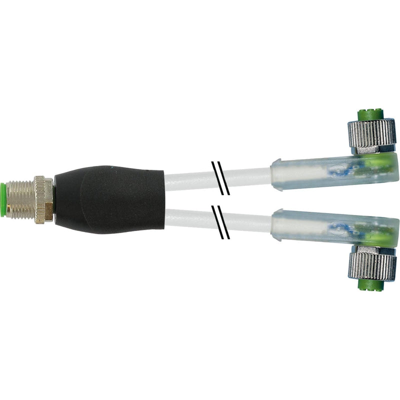 Murrelektronik - Konfektioniertes Sensor-Aktor-Kabel Y-Verteiler 7000-40801-2330060 auf M12 Buchse gew. − 1 Stück