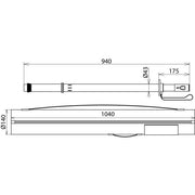 DEHN - Spannungsprüfgerät Abstands-Spannungsprüfer HSA194 110 420 STK Un 110-420KV