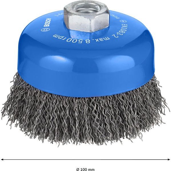Bosch - Rotierende Drahtbürste PRO Metal clean 1608614011 Topfbürste 100 x 0,5