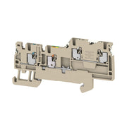 Weidmüller - Initiator/Aktor-Reihenklemme Klemme AIO21 1.5 SO-PE DL PUSH IN, 1.5 mm² − 100 Stück