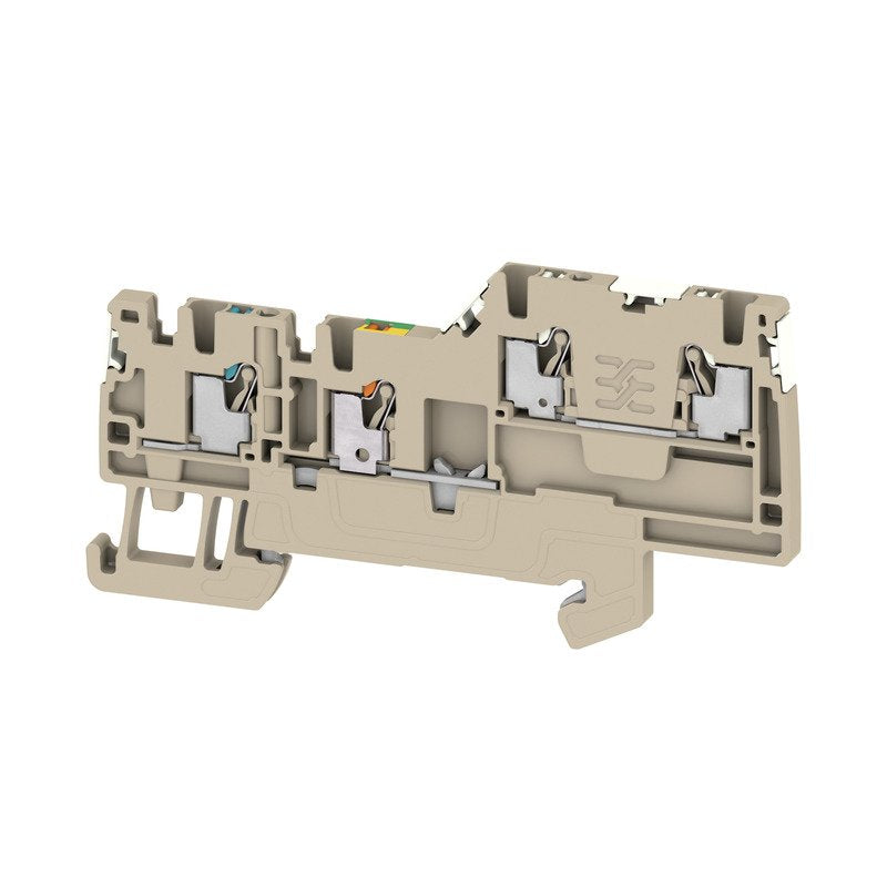 Weidmüller - Initiator/Aktor-Reihenklemme Klemme AIO21 1.5 SO-PE DL PUSH IN, 1.5 mm² − 100 Stück