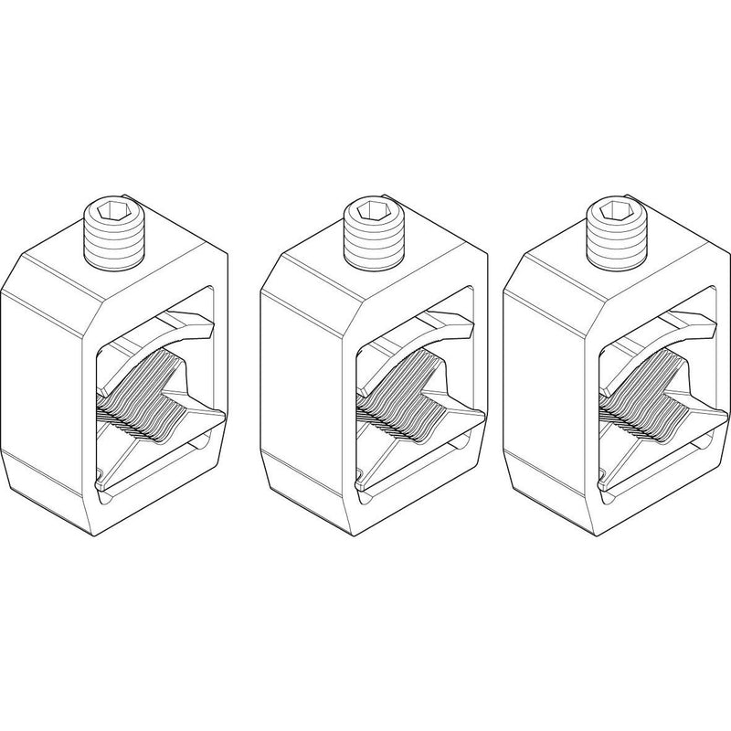 ABN - Schraubklemme Rahmenklemme XASRK22 (VE3) NH2