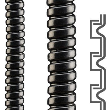 Flexa - Metall-Schutzschlauch Metallschutzschlauch 12010182006 SPR-VA-PVC − 50 Meter