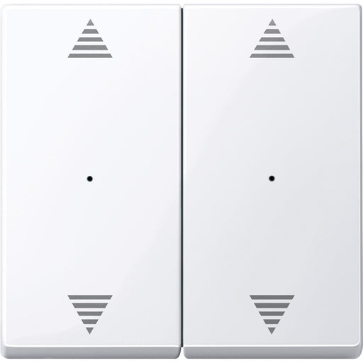 Merten - Bussystem-Tastwippe Wippe aws/gl 619725 für Tastermodul 2f