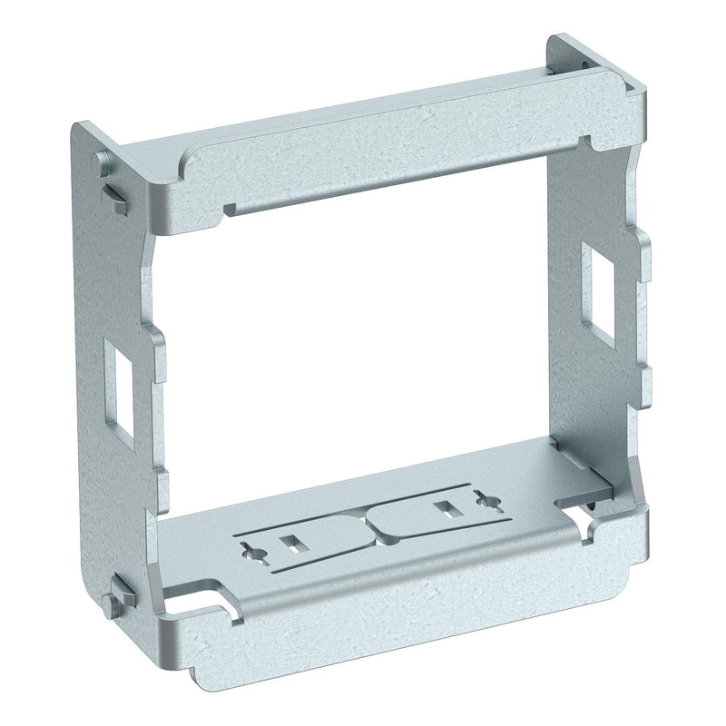 OBO Bettermann - Einbaudose für Geräteeinbaukanal Adapter AD-90G M45-1 f.90°gedreh.Gerät.EB