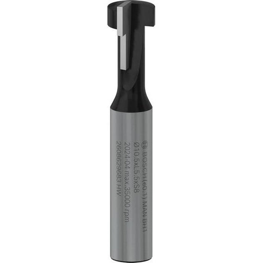 Bosch - Fräser PRO T-Nutfräser, 10,5 x 2608629683 6,6, Schaft 8 mm