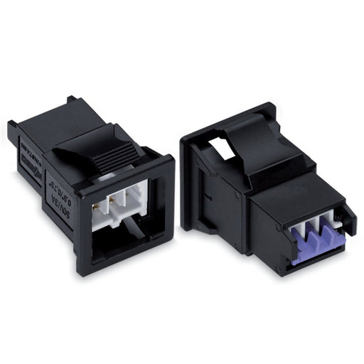WAGO - Geräteanschluss für steckbare Gebäudeinstallation Snap-In-Stecker 893-2032 2-polig,Kod. F,lgr − 50 Stück