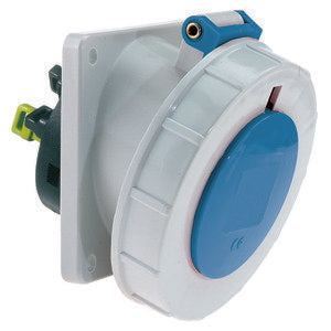 Bals Elektrotech - CEE-Anbausteckdose (IEC 60309) Anbausteckdose geneigt 16A 12809 3p 230V 6h IP67