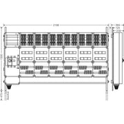 Hensel - Verteilerschrank für Energieversorgung Ladeverteiler Mi EV 11kW 36100 f.36 Ladep. a 11kW