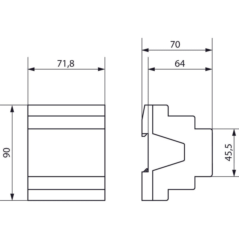 Theben - Bussystem-Heizungsaktor Heizungsaktor HME 6 T KNX MIX2,Erweiter.Modul