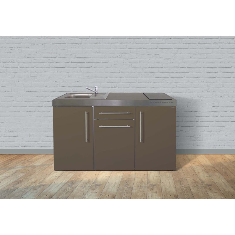 Stengel - Mini-Küche Miniküche Premiumline MPMM160KSGKFreBli2Sn Mokka metallic