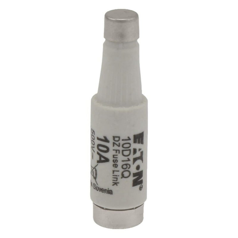 Eaton - D-Sicherungseinsatz Sicherungseinsatz FUSE 10A D#10D16Q 10A AC 500V 50kA − 10 Stück