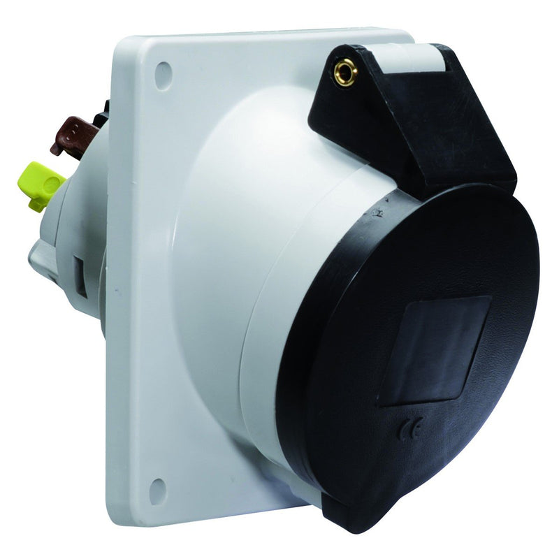 Bals Elektrotech - CEE-Anbausteckdose (IEC 60309) Anbausteckdose geneigt 32A 12802 5p 500V 7h IP44