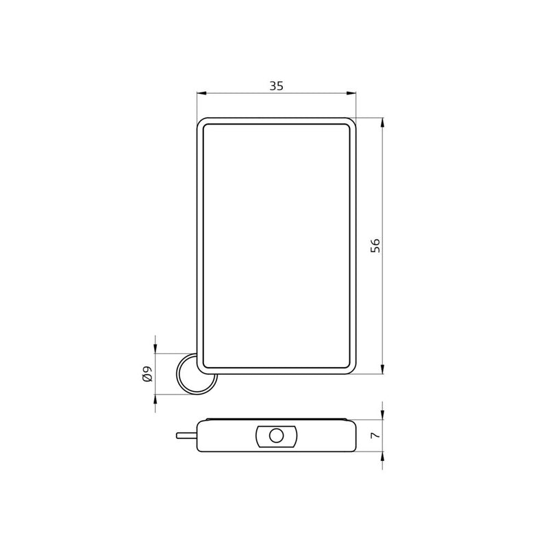 BEG Brück Electronic - Zubehör/Ersatzteile für Bewegungsmelder IR-Fernbedienung IR-RC-Mini