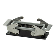 Walther Werke - Gehäuse für Rechtecksteckverbinder Anbaugehäuse BHT16 744116 27mm QVB schwarz